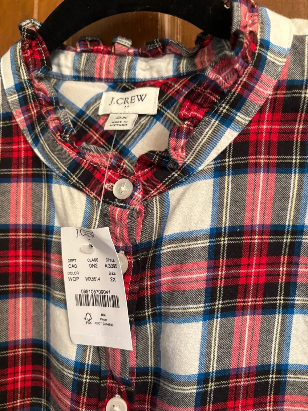 J. Crew 3 piece bundle, 2 XXL dresses NWT and one 2X shirt also NWT